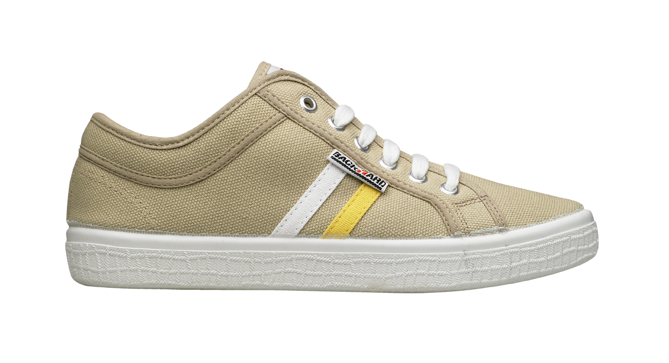 2.0 Sand white/yellow stripes - BackYard